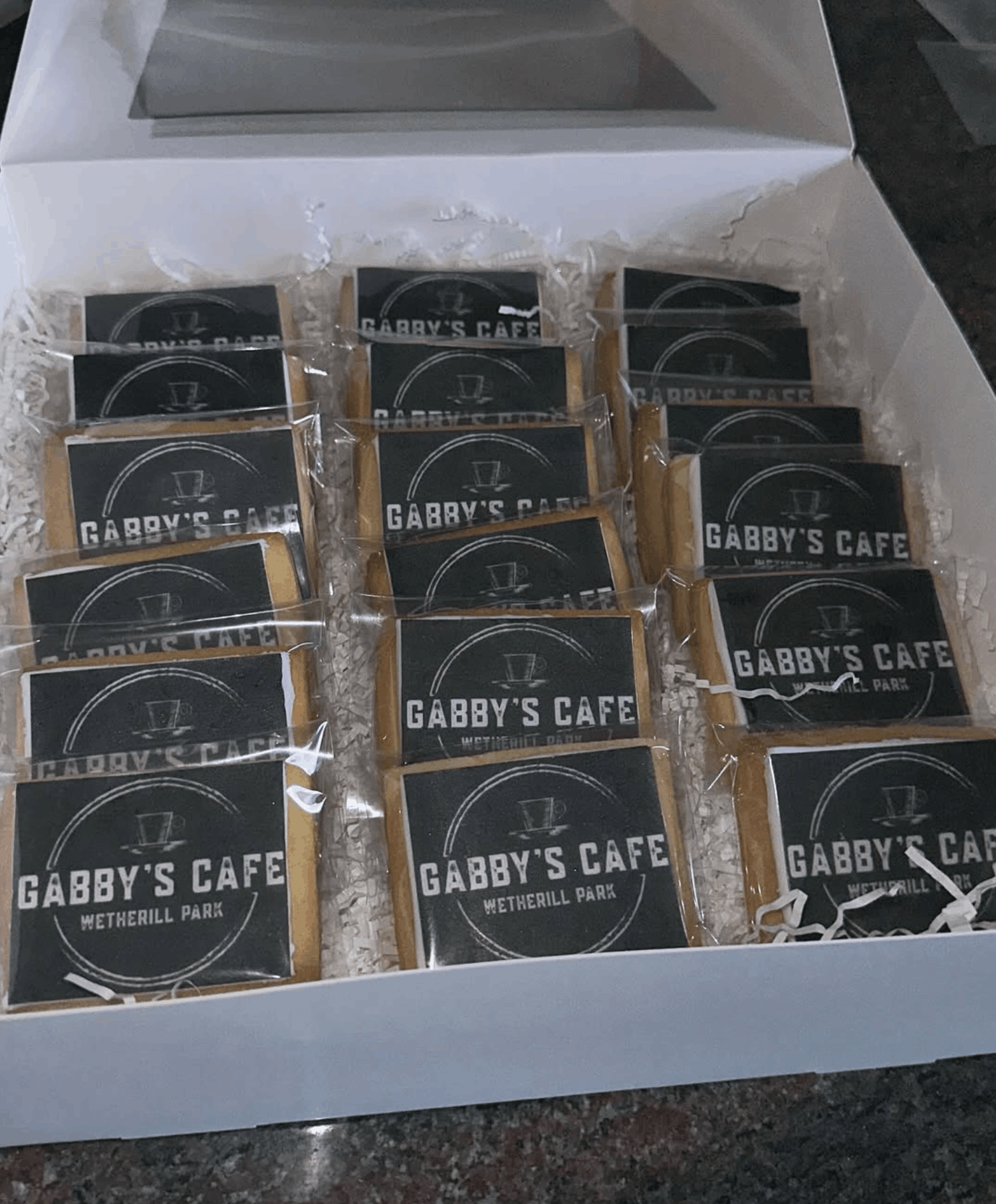 Engagement treat boxes by Sugar Sweet Bakery, Georges Hall Sydney